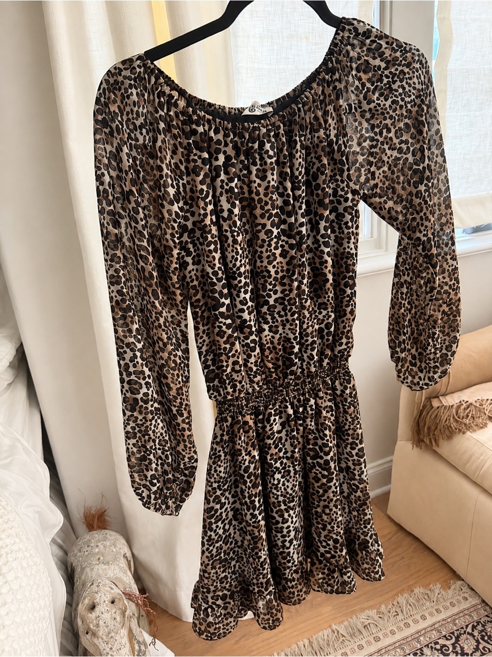 Show Me Your MuMu Leopard Print Dress